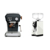 Ascaso Dream PID, Anthracite + Eureka Mignon Bravo, CR white
