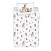 JERRY FABRICS Obliečky do postieľky Lesné zvieratká Bavlna, 100/135, 40/60 cm