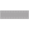 Neomounts KEYB-V100RACK / Keyboard- & Mouse Holder Connector Plate (VESA 75&100) / Silver