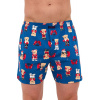 Pánske šortky 001/179 Classic - CORNETTE tmavě modrá XL