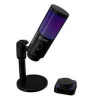 LORGAR mikrofon SMP40, RGB a externím mute tlačítkem, Černý LRG-SMP40-BK