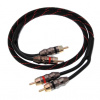 Dynavox Perfect Sound Stereo-Cinchkabel 0,75 m (Kvalitný signálový RCA kábel pre audio aplikácie)