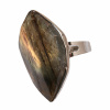 Nefertitis Prsteň pre čarodejnicu z labradoritu Sila intuície č. 10 NF54247 - 58 mm (US 9)