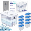 Distribútor vody AquaFloow XL 9,5 l veľká filtračná kanvica + 8 magnéziový filter