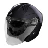 STORMER Open face helmet STORMER RUN black pearly S