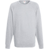 Fruit of the Loom Mikina Lightweight Raglan Sweat, raglánová, pánská COT16213861004-heather gre XL Melír šedá
