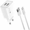 NSI-0089-STU-LIGHT 2xUSB nabíjačka+kábel