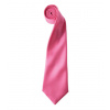 Premier Workwear Pánska saténová kravata PR750 Fuchsia -ca. Pantone 219 144 x 8,5 cm