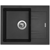 Sinks LINEA 600 N Metalblack II.