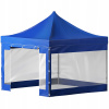 SucceBuy Rozkladací stan 3x3M Tkanina Oxford 600D Skladací PVC altánok
