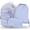 BAAGL 3 SET Skate Lilac: batoh, peračník, sáčok