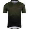 dres FORCE MTB ANGLE kr. rukáv, army Velikost: S