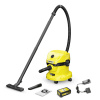 Kärcher - Akumulátorový mokro suchý vysávač WD 2-18 V Battery Set V-12/18, 1.628-501.0