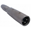 AudioDesign PA 527 redukcia XLR samec - Jack 6.3 mm samica mono