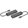 USB Hub Vention USB-C 3x USB / USB-C 3.2 Gen1 / Micro USB-B HUB 0.15 Black ABS Type (TGTBB)