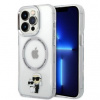 Karl Lagerfeld IML Karl and Choupette NFT MagSafe iPhone 15 Pro čiré