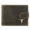 Pánska kožená peňaženka Wild RM-24-15L-BAW hnedej farby 10,5 x 8 x 3 cm