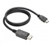 Kabel C-TECH DisplayPort/HDMI, 3m, černý CB-DP-HDMI-3