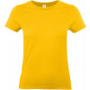 B&C | #E190 /women, Dámske tričko, žltá gold, XXL