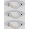 Paulmann 92985 EBL 3stepdim LED vstavané svetlo sada 3 ks 4.8 W biela; 92985