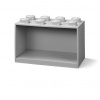 LEGO Brick 8 závesná polica šedá