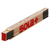 Sola 53010201 H 2/10 - dřevěný skládací metr 2m
