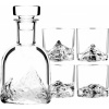 Karafa na whisky The Peaks s pohárikmi 5 dielov