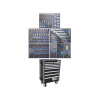 BGS Technic BGS 4113 Montážny vozík Profi Standard. 8 zásuviek s vybavením 234 dielov
