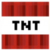 CUKROVÁ TLAČ jedlý obrázok na tortu Cukrová hmota SVETOVÁ TNT MINECRAFT + MENO