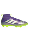adidas F50 League Juniors Firm Ground Football Boots Purple/White 5 (38)