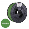 Tisková struna (filament) C-TECH PREMIUM LINE, PETG, dopravní zelená, RAL6024, 1,75mm, 1kg 3DF-P-PETG1.75-6024