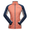 Dámska mikina s merino výplňou ALPINE PRO JORWA oranžová/červená|XL