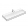 Villeroy & Boch Memento 2.0 Umývadlo 120x47 cm, s prepadom, otvor na batériu, alpská biela 4A22C501