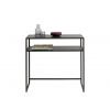 Loftie konzolový stolík 80x80 cm čierny