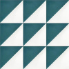 Dia 501 - 0,52 m2 Dia Geometrické Zelená 20x20