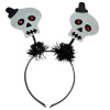 Čelenka Halloween lebky