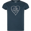 Kilpi ALBION-JG Dievčenské bavlnené tričko SJ0353KI Tmavomodrá 86