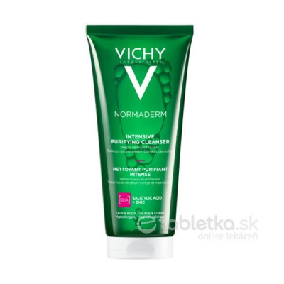 VICHY NORMADERM PHYTOSOLUTION GEL čistiaci gél pre pleť so sklonom k akné 200 ml