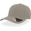 Atlantis Headwear Kšiltovka Beat, 6 panelová, baseballová COT33013507699-grey Šedá UNI