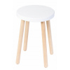 Taburetka Dendro buk svetlý 45 cm