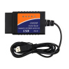 ELM327 USB čítačka chybových kódov, diagnostický nástro