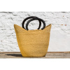 Hammershus Fairtrade Bolga kôš premium v tvare U z Ghany, rôzne farby, 45 cm Barva: Přírodní
