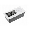 Elektrická zásuvka, USB doska GTV biela