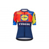 Santini Lidl-Trek Women's Replica Race Jersey tmavomodrá/žltá Veľkosť: XL