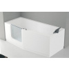 Santech-Novellini IRIS vaňa s dvierkami 160x80 Ľavá + opierka, akcia Doprava zadarmo SAIRI160L