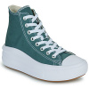 Converse Členkové tenisky CHUCK TAYLOR ALL STAR MOVE PLATFORM Zelená