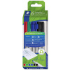 Staedtler popisovač fólií Lumocolor® non-permanent pen 316 316 C6-1 červená, modrá, zelená, černá
