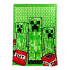 Minecraft - Creeper deka s polštářem