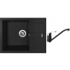Set Sinks AMANDA 650 Granblack + batéria Sinks Pronto Grandblack