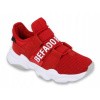 Befado športové topánky plast červené, veľkosť 27